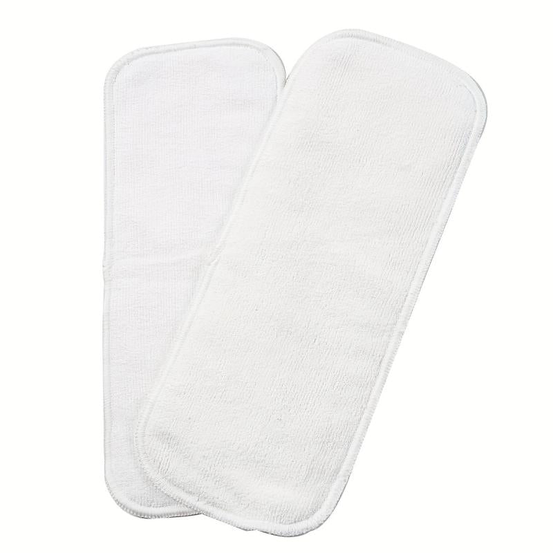 5pcs Washable Diaper Pad 3 Layers Baby Cloth Diaper Ultra Fine Absorbent