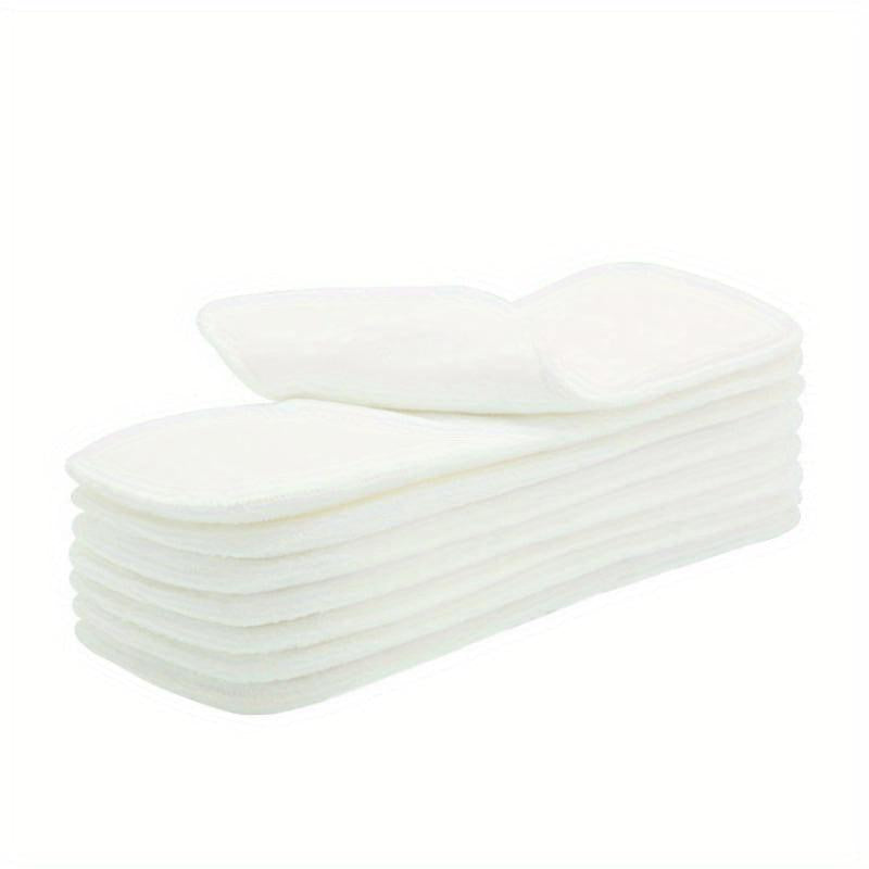 5pcs Washable Diaper Pad 3 Layers Baby Cloth Diaper Ultra Fine Absorbent