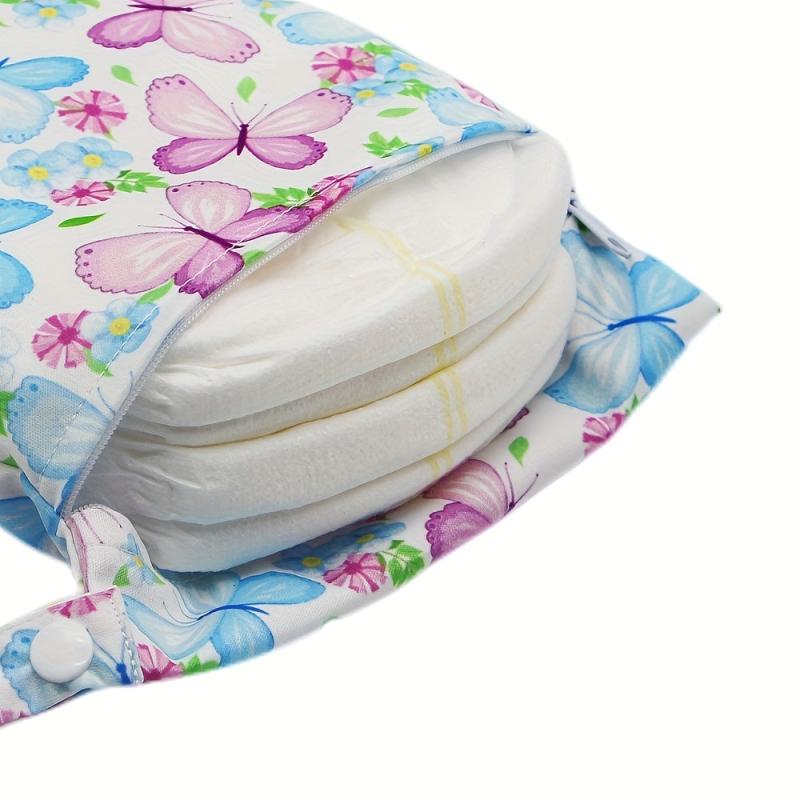 Butterfly Print 20 Small Reusable Wet Bag