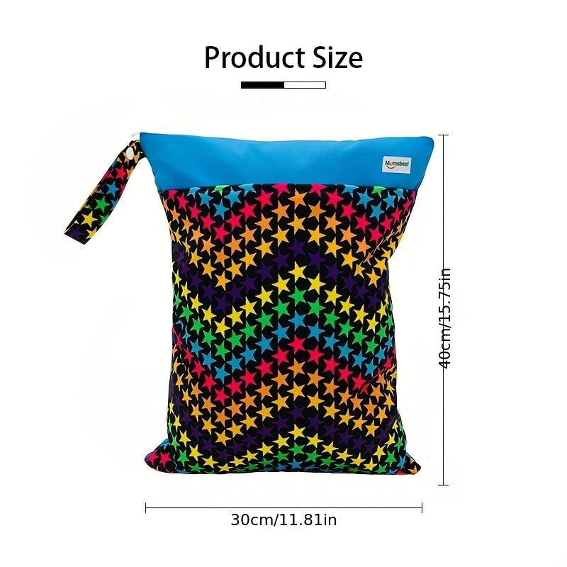 Mumsbest Waterproof Diaper Bag with 2 Zippers