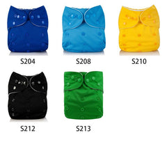 Reusable Cloth Diaper for 9-14kg Babies Adjustable & Washable