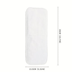 2pcs Washable Diaper Pad 3 Layers Baby Cloth Diaper Ultra Absorbent 35 13