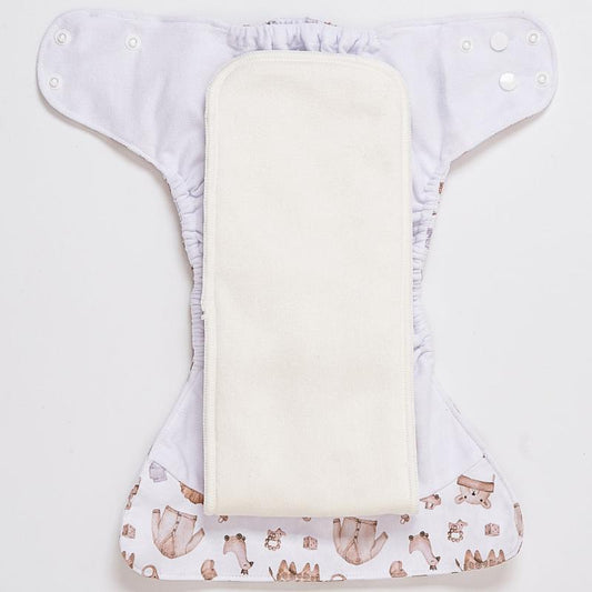 Happyflute Reusable Cloth Diapers for Babies 3-15kg