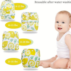 Solid Leak-proof Cloth Diapers For Infants