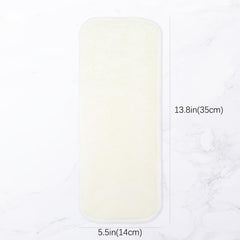 2PCS Mumsbest Bamboo Diaper Inserts Reusable & Washable Nappy Liners