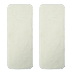 2PCS Mumsbest Bamboo Diaper Inserts Reusable & Washable Nappy Liners