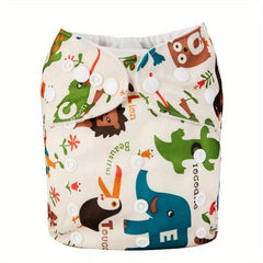 Reusable Cloth Diapers for Baby with Washable Design