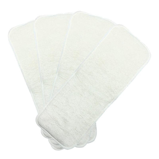 4 Layer Bamboo Inserts Reusable Washable & Breathable