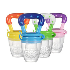 Safe Silicone Pouch Teether Feeder for Babies Kids