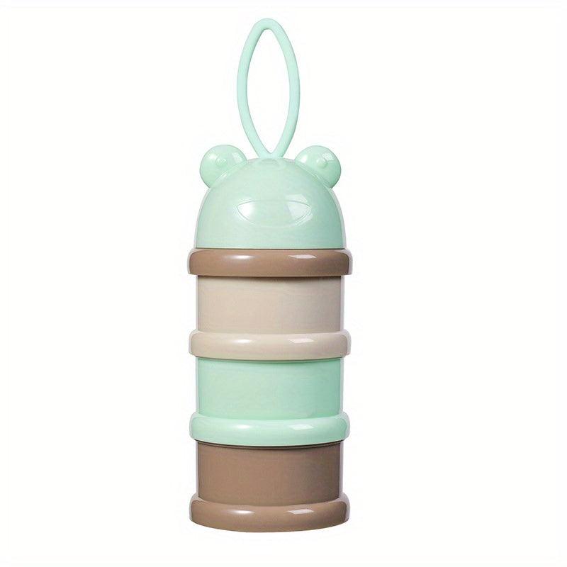 Baby Milk Powder Box 3 layer Formula Dispenser Portable Stackable
