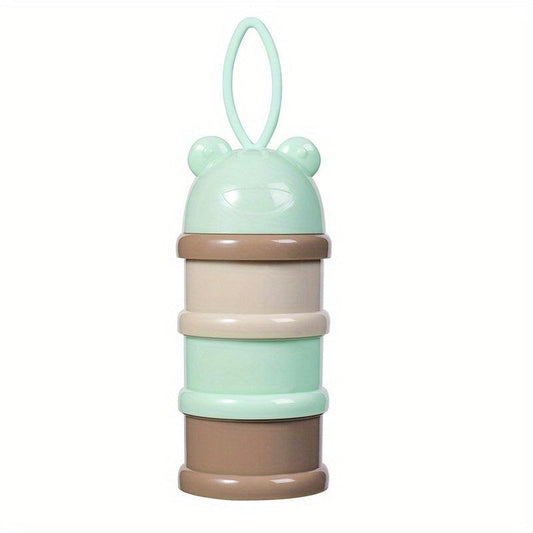 Baby Milk Powder Box 3 layer Formula Dispenser Portable Stackable
