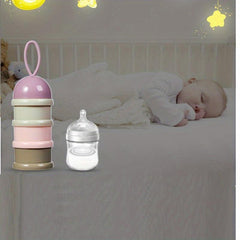 Baby Milk Powder Box 3 layer Formula Dispenser Portable Stackable