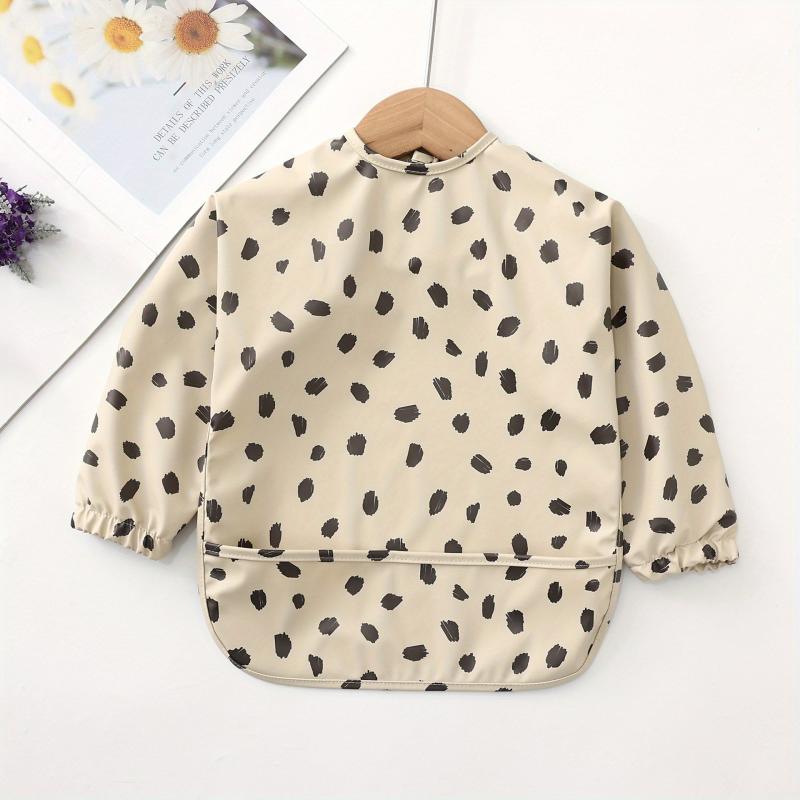 Waterproof Long Sleeve Feeding Bib for Easy Clean-Up