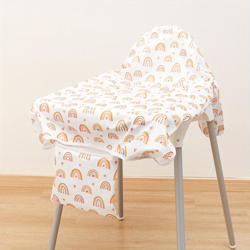 Baby Highchair Feeding Cover Long Sleeved Bib