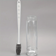 Long Handle Silicone Bottle Brush Cup Artifact Brush Household Water Cup Brush