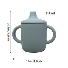 Kids Safety Silicone Water Cup - Drop & High Temp Resistant
