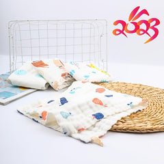 6/8/10pcs Muslin Burp Cloths for Boys and Girls - Large 50x25.4cm