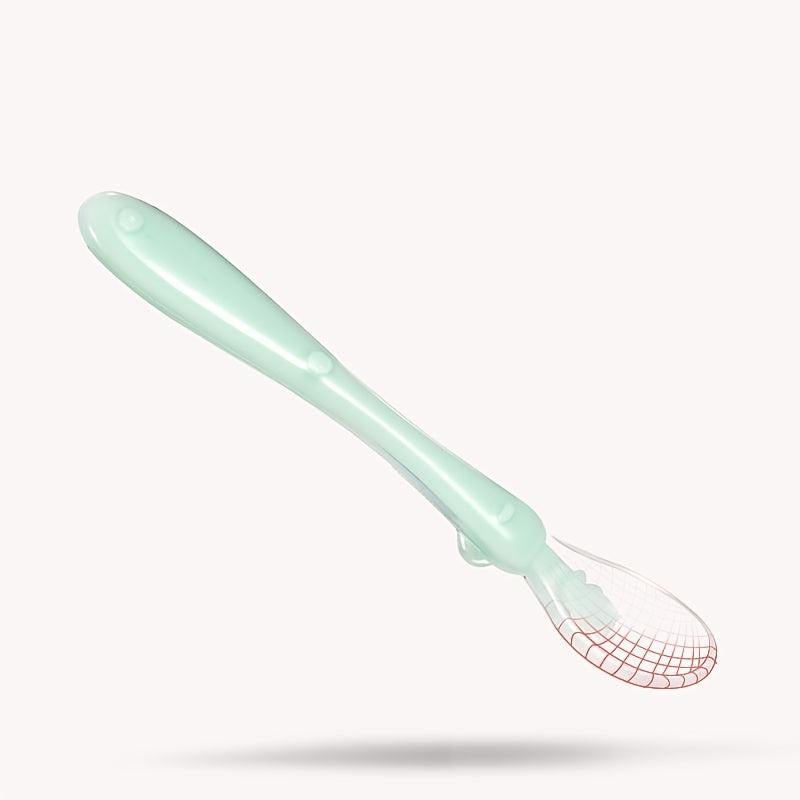 Soft Silicone Baby Spoons - Set of 2 for Tableware & Food Supplements