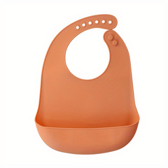 Waterproof Silicone Baby Bib BPA Free Toddler Feeding Bib