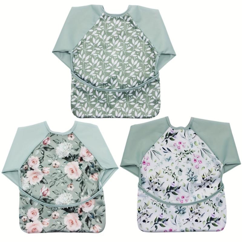 Waterproof Toddler Feeding Bib for Ages 6-24 Months - Ideal for Boys & Girls
