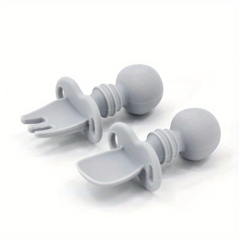 Soft Silicone Baby Tableware for Easy Feeding and Training