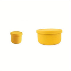 2pcs Silicone Kids Bento Box Leak Proof Lunch Box No BPAs & Chemical Dyes