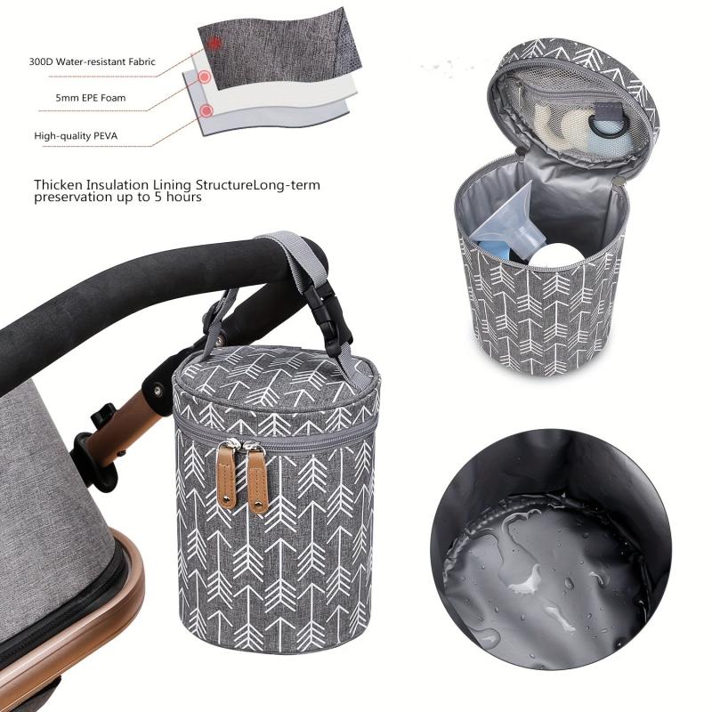 Insulated Breastmilk Cooler Bag for Nursing Mom