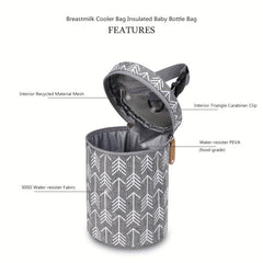 Insulated Breastmilk Cooler Bag for Nursing Mom