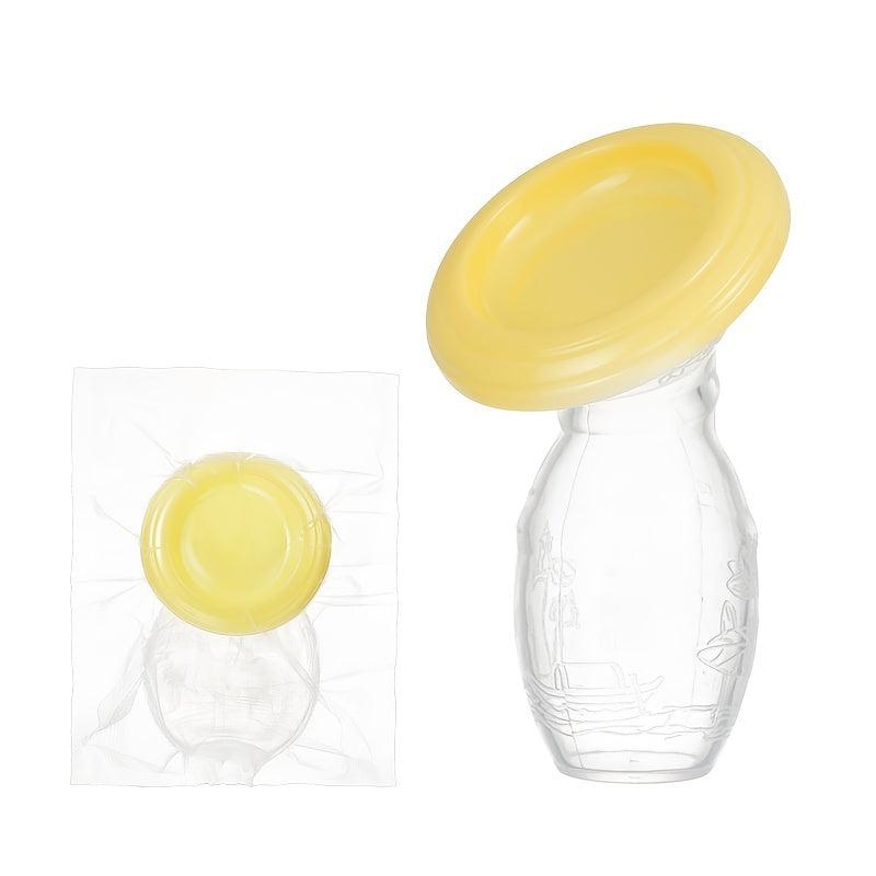 Silicone Breast Pump With Scale Visible Volume Manual Breast Pump
