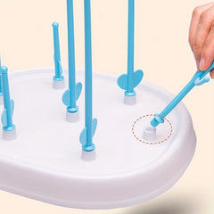 1pc Bottle Drying & Storage Rack