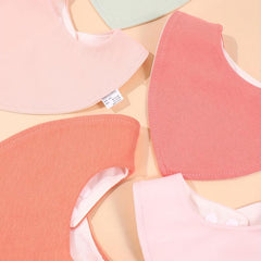 3pcs Baby Cotton Bibs Newborn Triangle Towels Feeding Bibs Bandana Burp