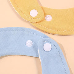 3pcs Baby Cotton Bibs Newborn Triangle Towels Feeding Bibs Bandana Burp