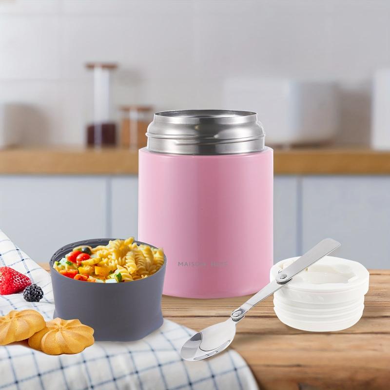 20oz 600ml Stainless Steel Vacuum Insulated Lunch Container Leakproof Thermal