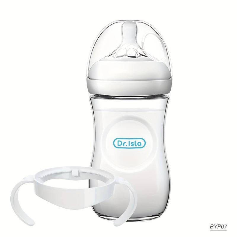 Soft Silicone Newborn Bottle Anti Drop Anti Flatulence Wide Bore