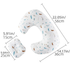 Baby Pillow Pure Cotton Anti Spitting Milk Pillow