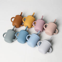 Baby Silicone Water Cup for Fun Learning