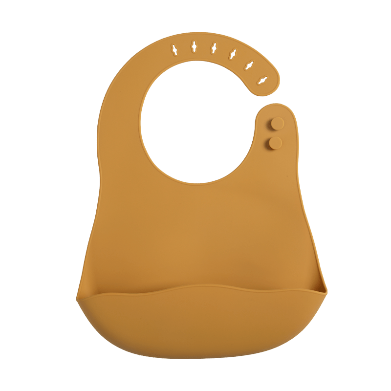 Waterproof Silicone Baby Bibs with Pocket