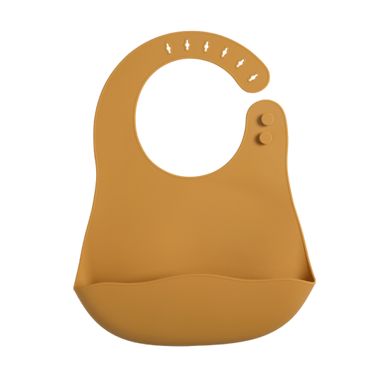 Waterproof Silicone Baby Bibs with Pocket