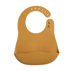 Waterproof Silicone Baby Bibs with Pocket