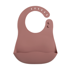 Waterproof Silicone Baby Bibs with Pocket