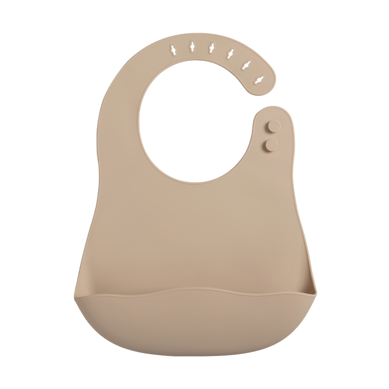 Waterproof Silicone Baby Bibs with Pocket