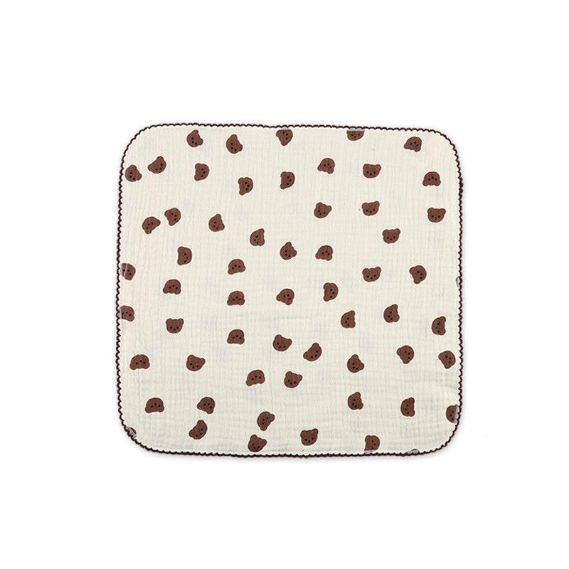 Cartoon Print Baby Burp Cloth All Cotton Handkerchief