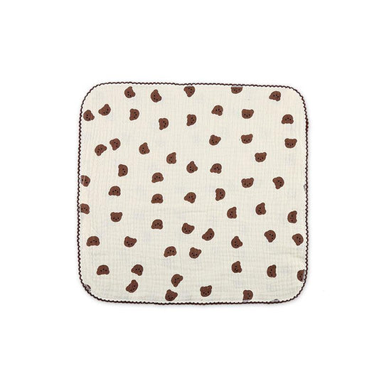 Cartoon Print Baby Burp Cloth All Cotton Handkerchief