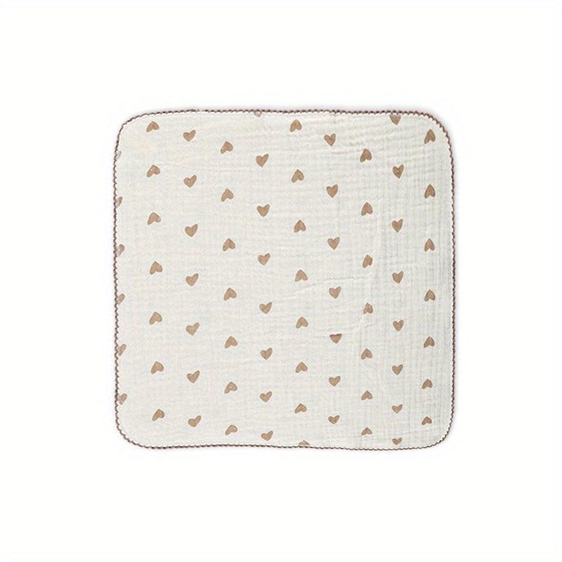 Cartoon Print Baby Burp Cloth All Cotton Handkerchief