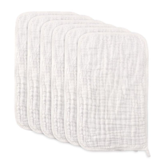 10 Pack Muslin Burp Cloths Baby Burp Rags For Boy Girls Bibs