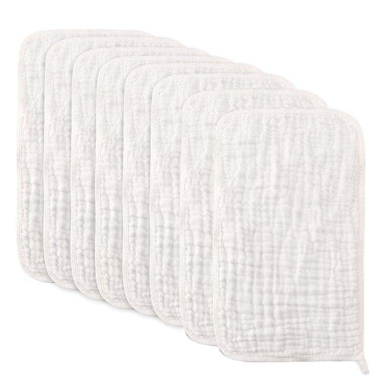 10 Pack Muslin Burp Cloths Baby Burp Rags For Boy Girls Bibs
