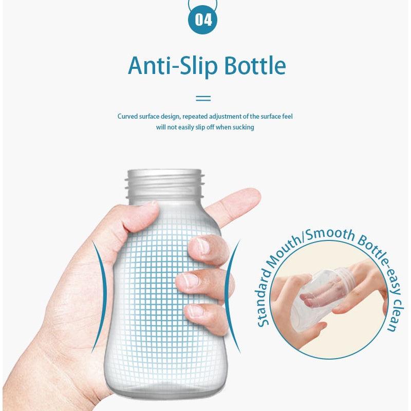 Manual Massage Breast Pump for Clean Milk Bottle