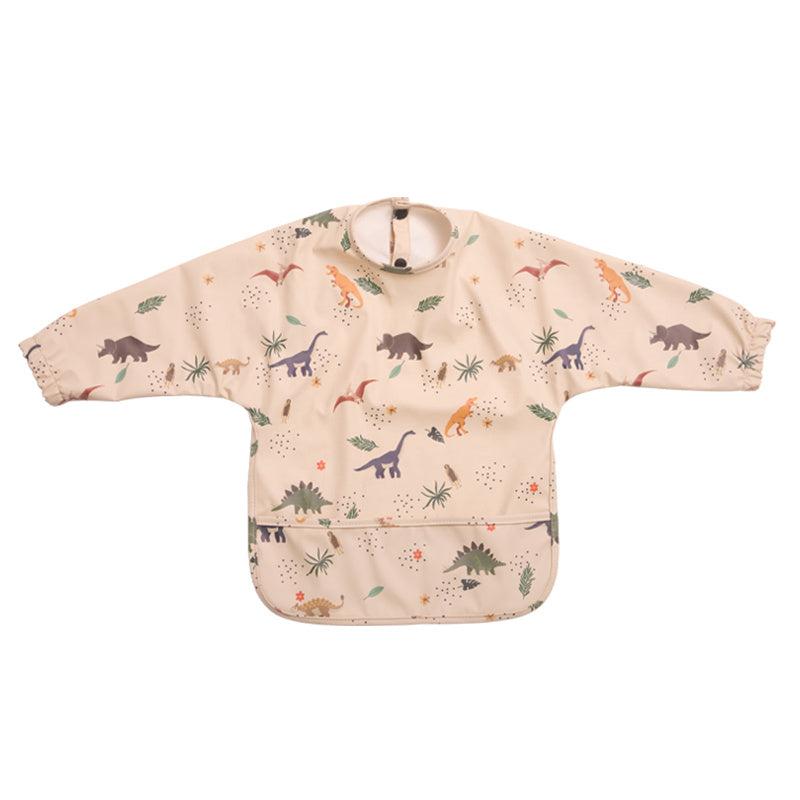 Baby Feeding Bib With Long Sleeves Children Smock Girls Boys Bibs