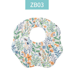 6-Layer Cotton Muslin Petal Bib for Babies