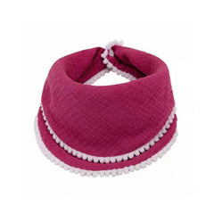 Soft & Cuddly Baby Lace Gauze Burp Cloth - Perfect Handkerchief